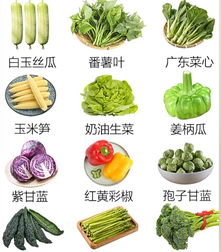 今日青菜组合