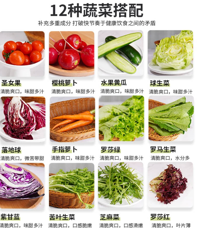 轻食沙拉食材包 速送包
